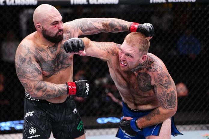 Steven Asplund and Sean Sharaf, UFC Vegas 112