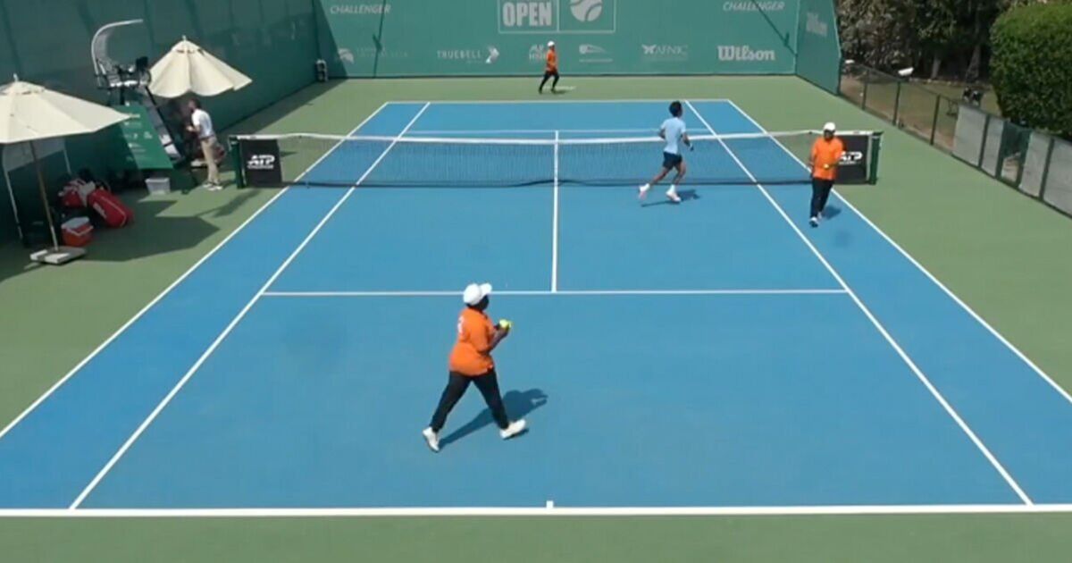 Tennis : Évacuation effroyable des joueurs face à un incendie après l'interception d'un drone !