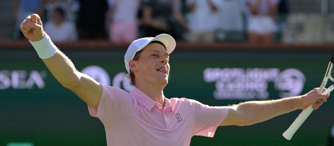 Jannik Sinner à Indian Wells