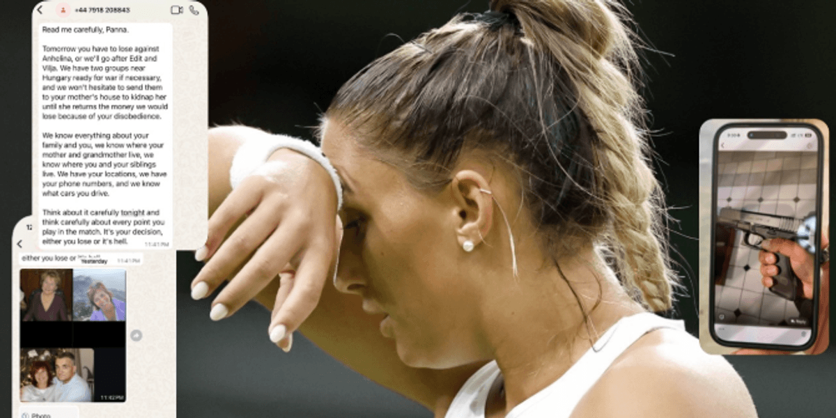 Une star du tennis alerte la police après des menaces de chantage : 'Perds le match ou ta famille est en danger' avec une photo d'arme à l'appui !