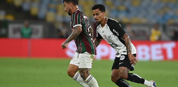 Allan du Corinthians fait un geste choquant et est expulsé contre le Flu !