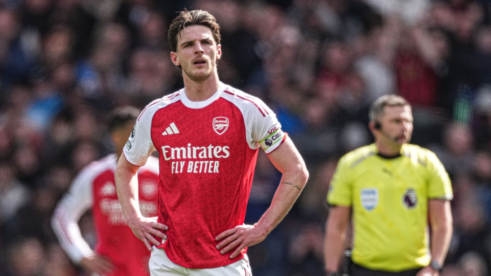 Blessures à Arsenal : Declan Rice absent de l'entraînement avant les quarts de finale de la Ligue des Champions, Bukayo Saka toujours aux abonnés absents !