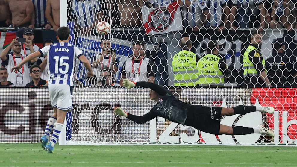 Pablo Marin réalise le tir décisif