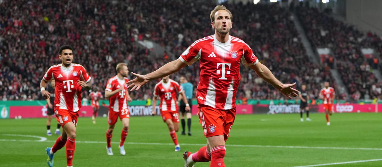 Harry Kane célèbre son but