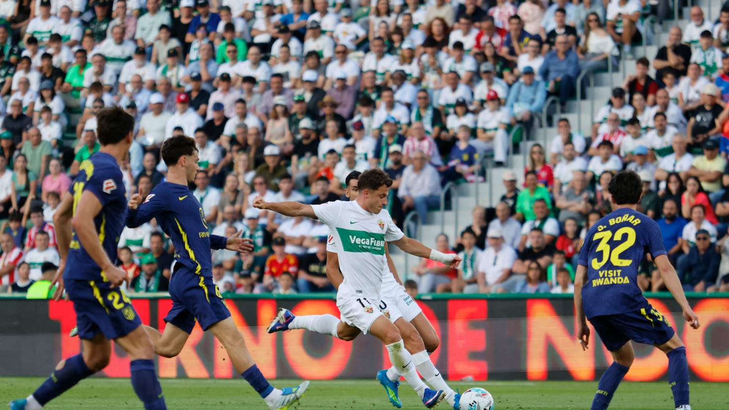 Elche s'impose 3-2 face à l'Atlético de Madrid : revivez les moments forts, le score et les buts !