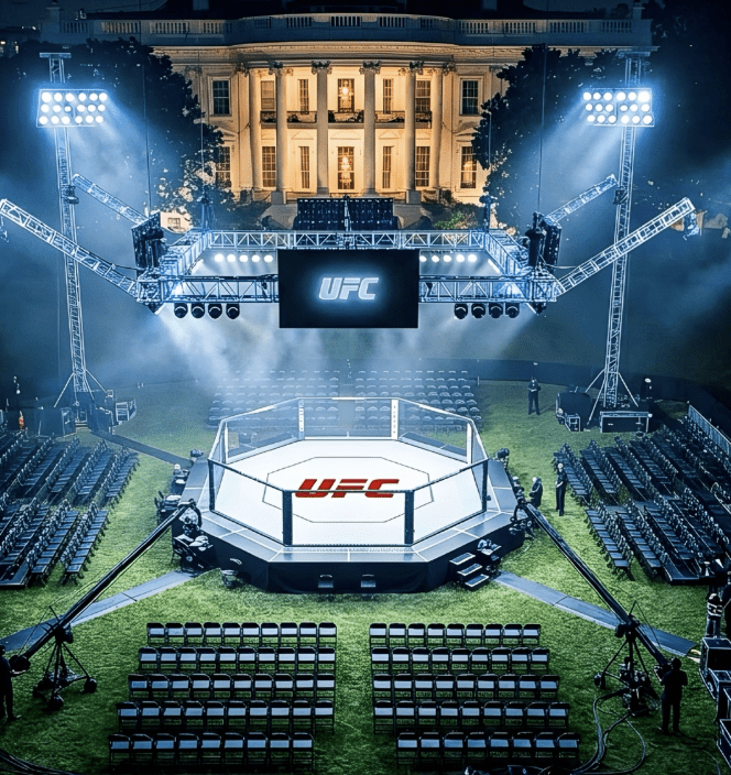 La carte White House de l'UFC prend des mesures de sécurité maximales !