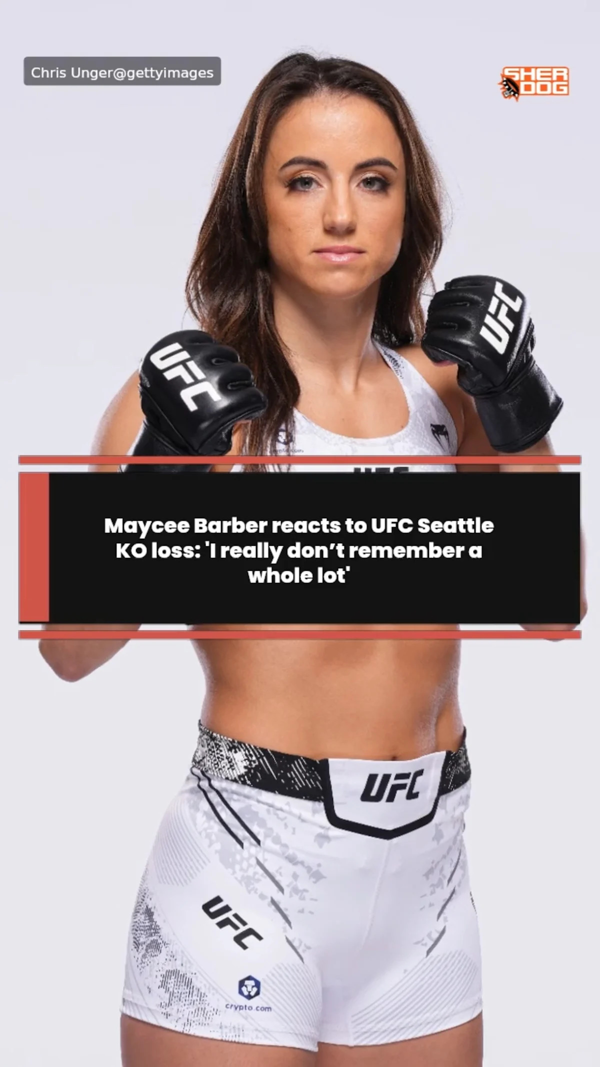 Maycee Barber réagit à sa défaite par KO à l'UFC Seattle : "Je ne me souviens presque de rien"