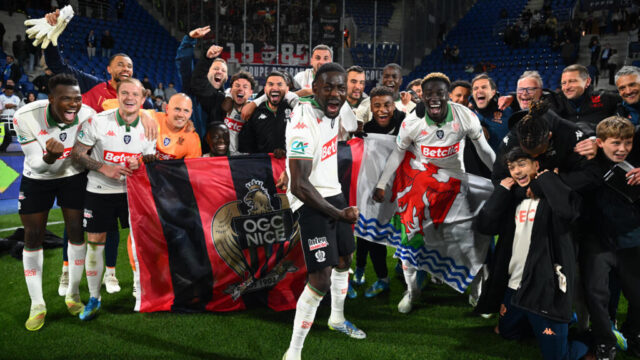 Nice se qualifie pour la finale de la Coupe de France après sa victoire éclatante contre Strasbourg !