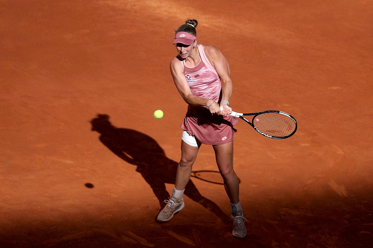 Sinja Kraus pendant son match