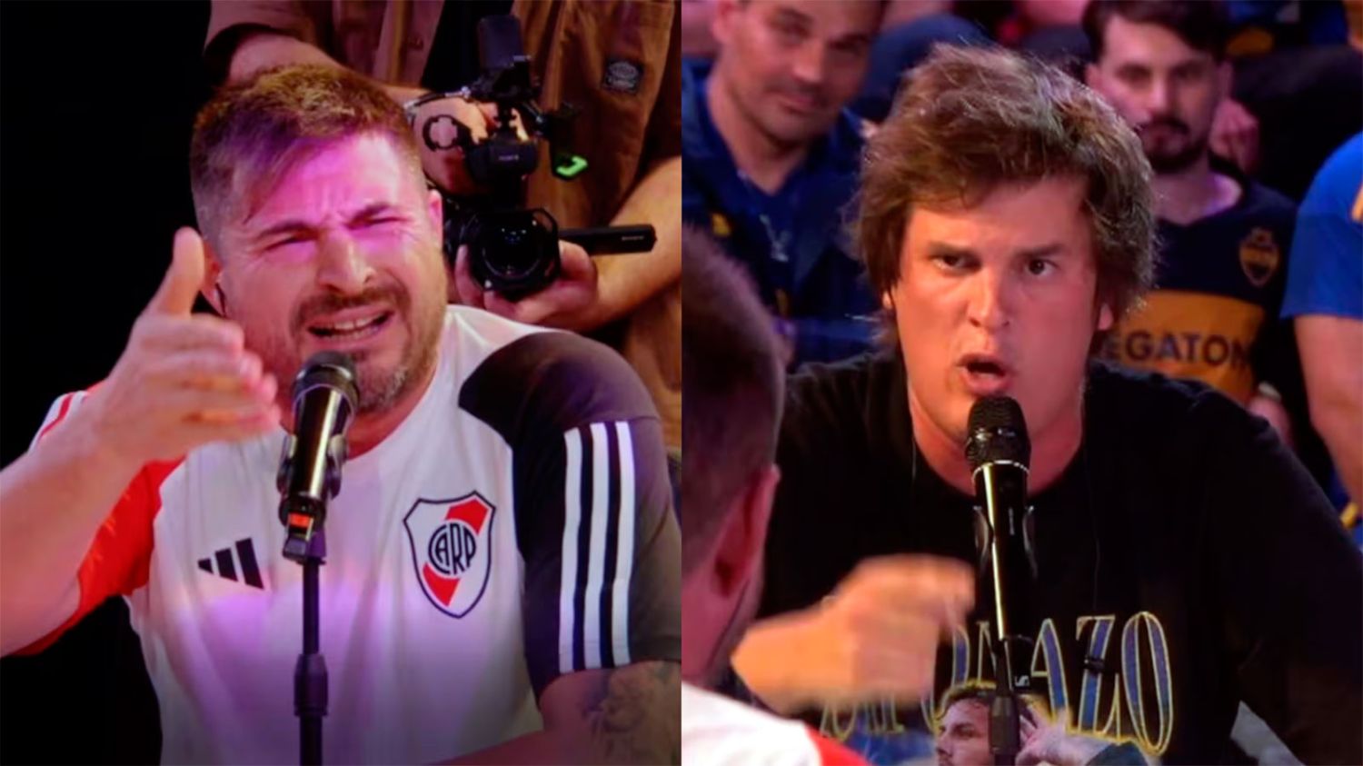 VIDEO : Des journalistes de Boca et River frôlent la bagarre en plein stream !