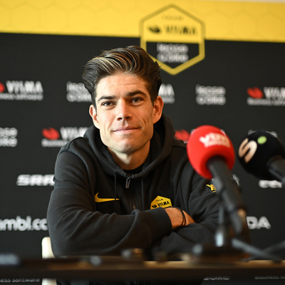 Photo de Wout van Aert avant la Flandre-Rundfahrt