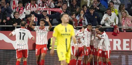 Actions de jeu entre Girona et Villarreal