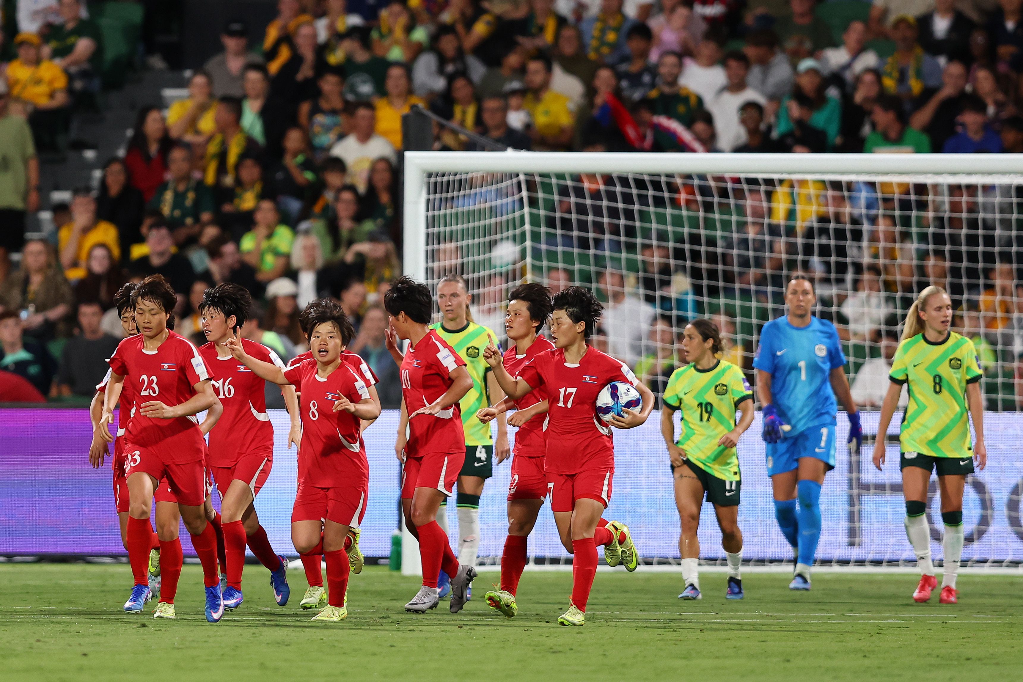 Lors de la Coupe du Monde féminine de cette année, la Corée du Nord a perdu un quart de finale serré contre l'Australie.
