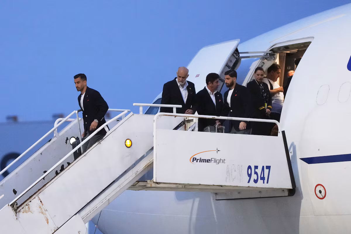 L’équipe de foot iranienne arrive au Mexique pour se préparer au Mondial