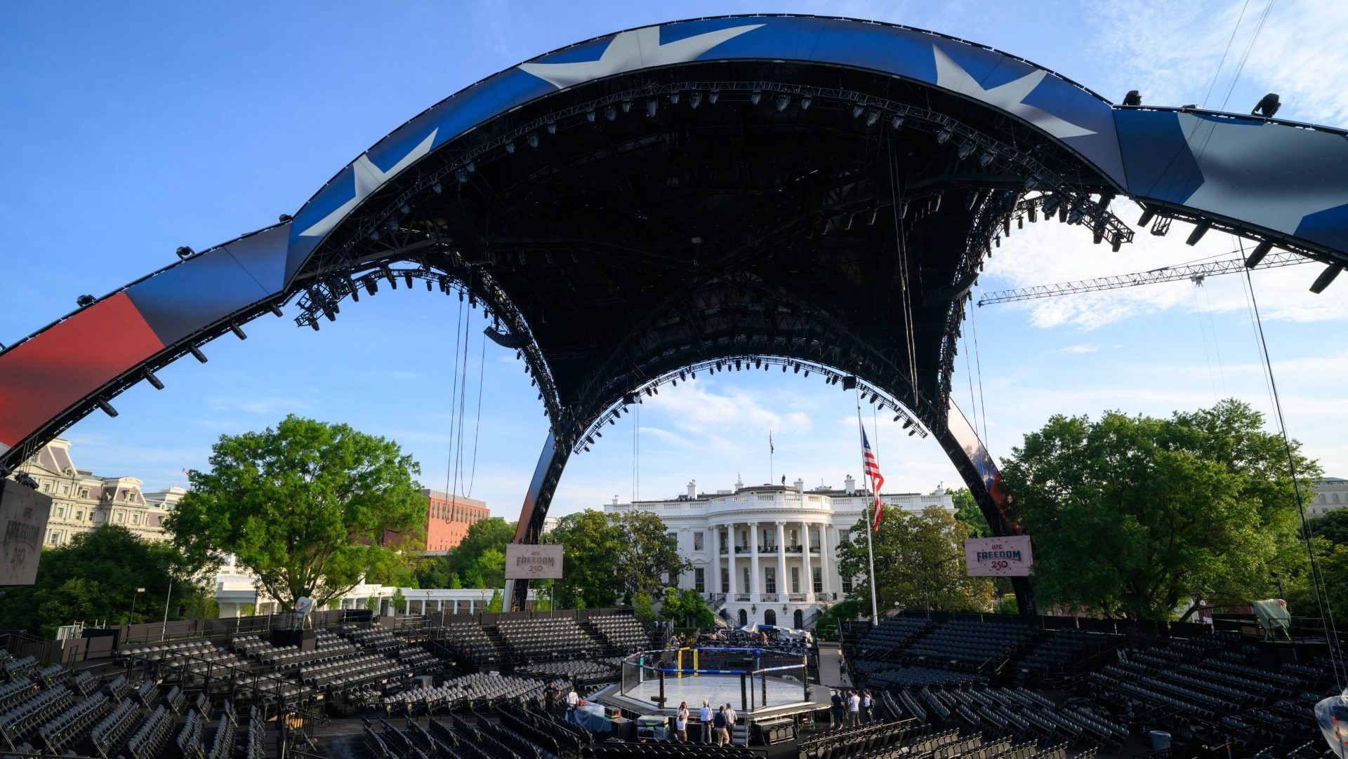 Le Spectacle Éblouissant de la Maison Blanche de l'UFC