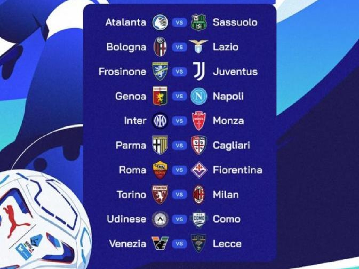 Tirage au sort du calendrier de la Serie A 2026-2027 : L&rsquo;Inter commence face à Monza, Torino-Milan et Frosinone-Juve. Milan se déclenche à Halloween, finale explosive Juve-Inter à la 36e journée !