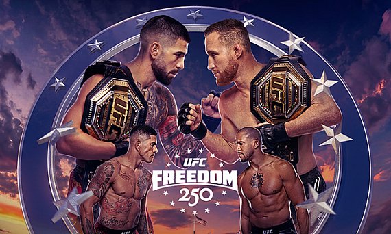 UFC en Direct : Suivez le &lsquo;Freedom 250&rsquo; avec Commentaires, Résultats et Scores de Rounds !